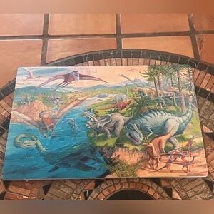 Soft Interlocking Foam Floor Dinosaur Puzzle